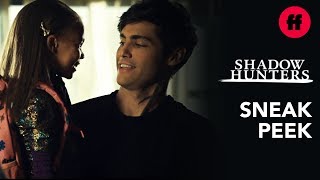 Shadowhunters Season 3B  Episode 11 Sneak Peek Magnus amp Alec Babysit  Freeform [upl. by Azilem]