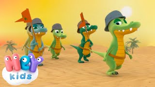 Oh the crocodile 🐊 Crocodile song for kids  HeyKids Nursery Rhymes  Animaj Kids [upl. by Dhiren]