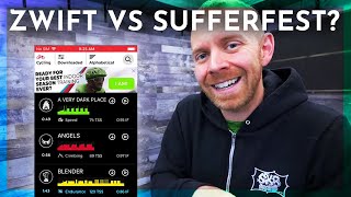 Zwift VS Sufferfest Bike Trainers  Which is Best  Triathlon Taren [upl. by Areivax]