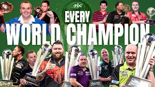 Every World Darts Championship Winning Moment 19942023 [upl. by Karlise]