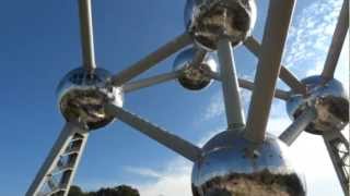 Atomium Brussels  Amazing construction amp panoramic view [upl. by Alis156]