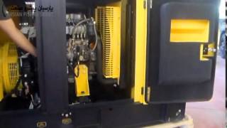 Kipor Diesel Generator KDE38SS3 first start and How to change oil and filters [upl. by Bowles342]