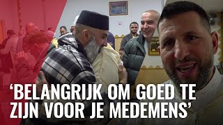 Moslims vieren einde vastenmaand met Eid alFitr [upl. by Ellennoj914]