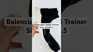 Balenciaga Mens Speed Trainer Black Shoes Size 44445 balenciaga prelovedtreasures usedshoes [upl. by Roselle]