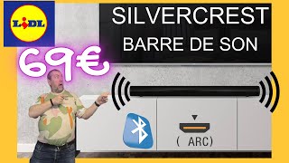 BARRE DE SON 21 SILVERCREST POUR 69€ [upl. by Adachi]