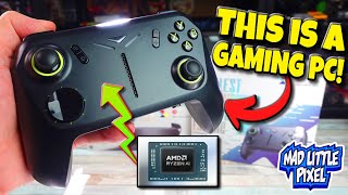 I Cant BELIEVE This EXISTS Portable Gaming PC Built Into A Controller TECNO Pocket Go Review [upl. by Mccullough]