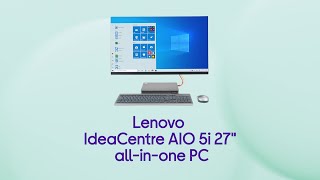 Lenovo IdeaCentre AIO 5i 27quot AllinOne PC  Intel® Core™ i5  Product Overview  Currys PC World [upl. by Ugo]