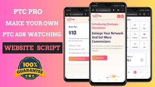 Make Pay Per ClickPtc Website With Admin Panel Using Ptc Pro Php Source Code Ptc Pro Free Script [upl. by Naziaf]
