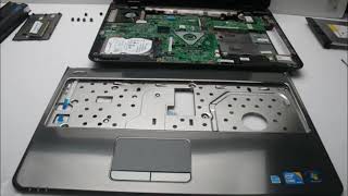 DELL INSPIRON N5010 Laptop disassembly [upl. by Enialahs]