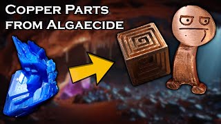 Making Copper Parts from Algaecide [upl. by Suhpoelc]