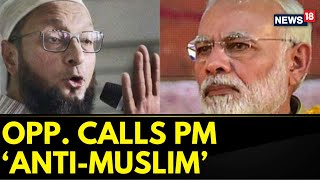 AIMIM Chief Asaduddin Owaisi Slams PM Modi Over His Interview To News18 India  English News [upl. by Reimer]