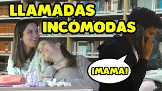 🎵 TONOS de LLAMADA DIVERTIDOS en la BIBLIO 🎵  Broma cámara oculta [upl. by Anairt]