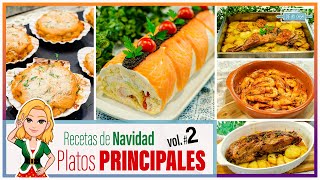 🎅5 RECETAS para la CENA o COMIDA de NAVIDAD 🎄que PUEDES HACER el DÍA de ANTES😋¡DELICIOSOS [upl. by Llenyaj]