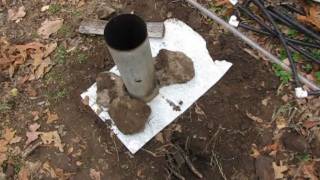 Intheground Rocket stove experiment [upl. by Margetts]