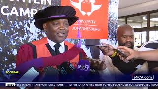 Pitso Mosimane honoured with Honorary Doctorate [upl. by Addison981]