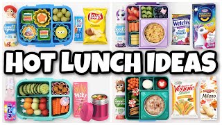 HOT LUNCHES and NO SANDWICHES🍎 School Lunch Ideas for KIDS [upl. by Lovell]