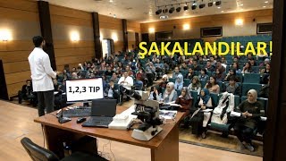 Tıp Fakültesi 1 Sınıflara quotHoşgeldinquot Şakası  Sınıfı terk etti [upl. by Eelime563]