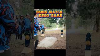 Disc golf skins match at Ohau winning hole full ver shorts discgolf pdga [upl. by Mcintosh]