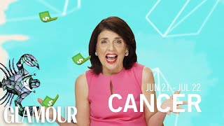 Cancer Horoscope 2015 – Best Financial Year in a Decade – Susan Millers Glamourscopes [upl. by Christan]