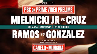 PBC on PRIME VIDEO PRELIMS  CaneloMunguia [upl. by Drawd665]