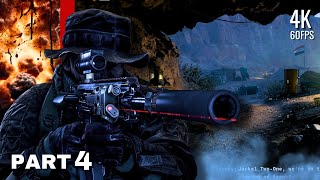 Call of Duty Black Ops 6  4K Gameplay Walkthrough  Part 4  Mission “HUNTING SEASON” [upl. by Sallee]