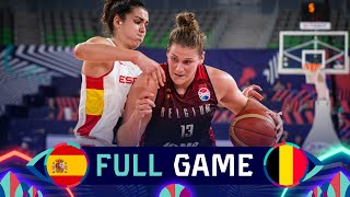 FINAL Spain v Belgium  Full Basketball Game  FIBA Womens EuroBasket 2023 [upl. by Niamert]