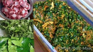 Step by step Easy method of Cooking Akwa Ibom EDIKAIKONG SOUP [upl. by Amiel]