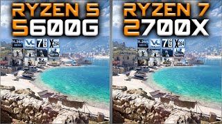 Ryzen 5 5600G vs Ryzen 7 2700X Benchmarks – 15 Tests 🔥 [upl. by Assirec]