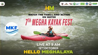 Megha Kayak Fest 2024  Kayak Cross [upl. by Naihtniroc583]