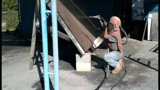 Sandblasting Clearwater FL Sandblasting St Petersburg FL  Rust Removal  IndustrialBlastcom [upl. by Sucramej192]