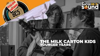 The Milk Carton Kids  Younger Years LIVE from 885FM The SoCal Sound [upl. by Liggett375]