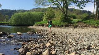 Riverside Campsite BetwsYCoed [upl. by Aynod795]