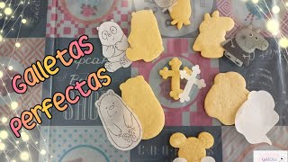 Como cortar galletas sin cortadoresgalletas perfectasgalletas deliciosas [upl. by Ecirtnuahs]