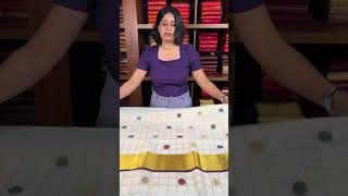 Premium Handloom Kerala Saree [upl. by Kenwee640]