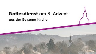 Gottesdienst am 3 Advent 15 Dezember [upl. by Lebyram]