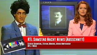 RTL Samstag Nacht News  Ausschnitt RTL  90er [upl. by Koller853]