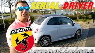 SERIAL DRIVER  essai 500 Abarth 595 Competizione 160ch [upl. by Acirtal]