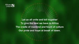 African Union Anthem English Version [upl. by Nielsen712]