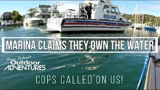 Toronto Marina claims they own the water  Cops called on us [upl. by Weiss]