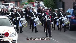 Shankill Road Defenders  North Down Defenders Parade 2024 [upl. by Lobel]