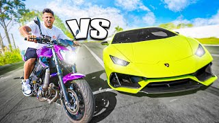 RACHA ENTRE MINHA XJ6 TURBO VS LAMBORGHINI EVO DE 700CV [upl. by Duomham]