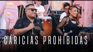 Caricias Prohibidas  Marco Becorena feat Lesly Becorena Salsa Prime en Barrio Milan [upl. by Khano]