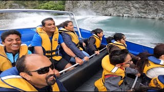 Skipper Canyon Jet Boat trip in Queenstown New Zealand [upl. by Ellimaj22]