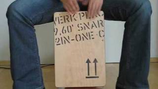 Me playing my Cajon  File 4 [upl. by Danczyk]