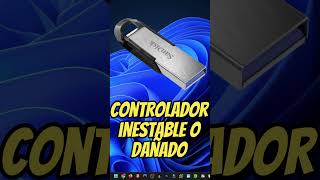 🔴QUE PASA CUANDO UNA MEMORIA USB NO ES RECONOCIDA😱 [upl. by Arvonio]