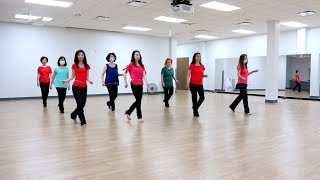 Cyber Drop WDM21  Line Dance Dance amp Teach in English amp 中文 [upl. by Maurili485]