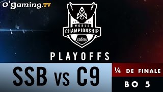 World Championship 2014  ¼ de Finale  SSB vs C9  Game 3 [upl. by Berkley]