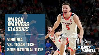 Virginia wins 2019 National Championship vs Texas Tech FULL GAME [upl. by Agnesse447]