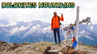 Silent Hiking in the Dolomites  Passo di Tonale Italy hiking adventure italy mountains alps [upl. by Eido]