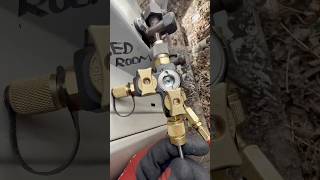 Using the Fieldpiece Schrader Core Removal ToolVC2G  with the 516 adapter fieldpiece hvac ac [upl. by Anilev]